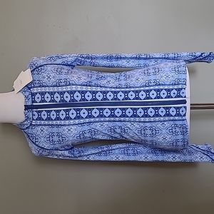 Cabana life swim sun protection top sz small nwt